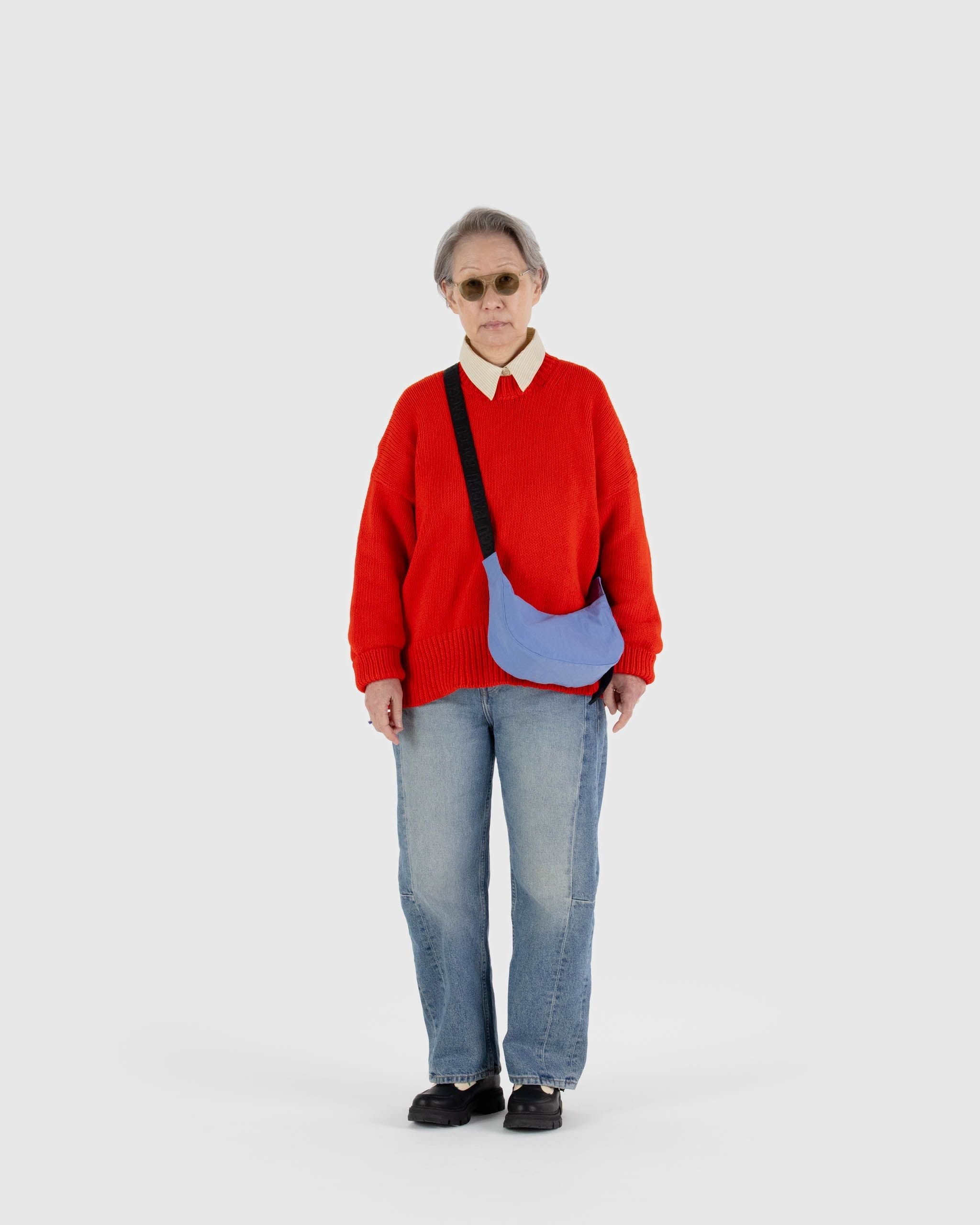 Small Nylon Crescent Bag image 1