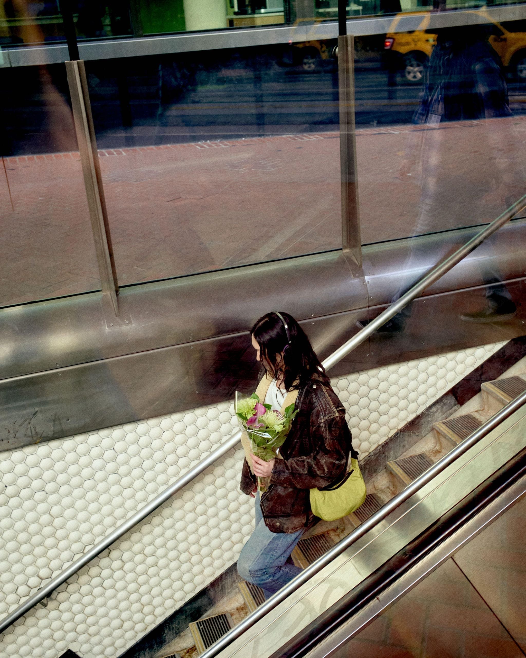 Small Nylon Crescent Bag image 2